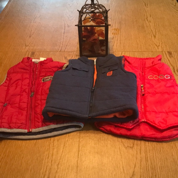 Bundle of Toddler boy winter vests - Picture 1 of 8